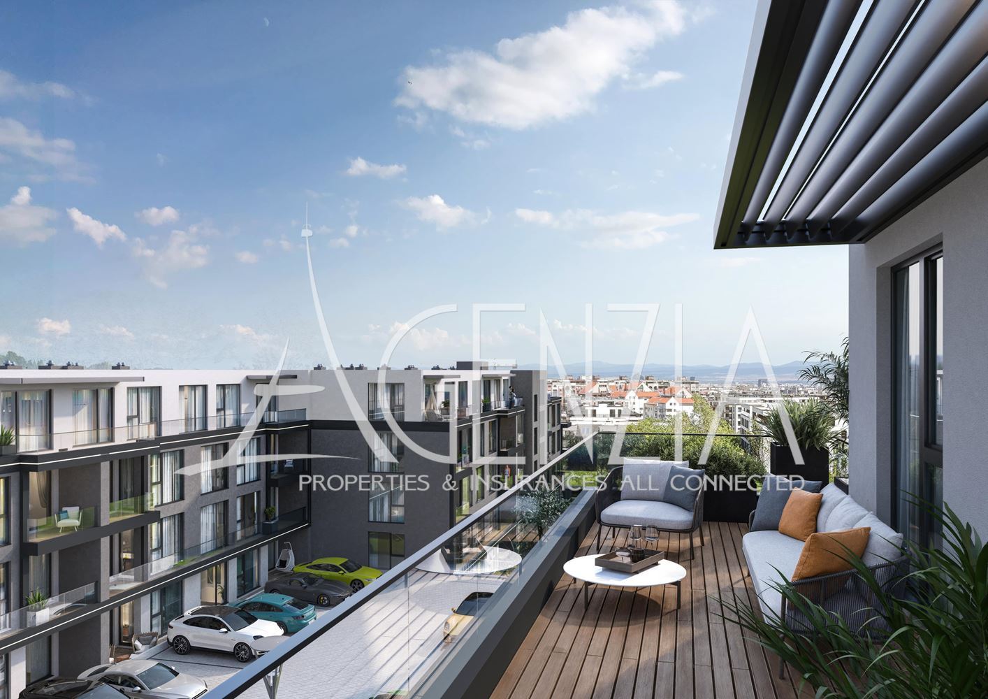 Sunny one bedroom apartment in Malinova Dolina
