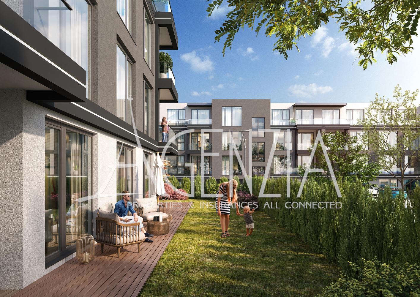 Sunny one bedroom apartment in Malinova Dolina