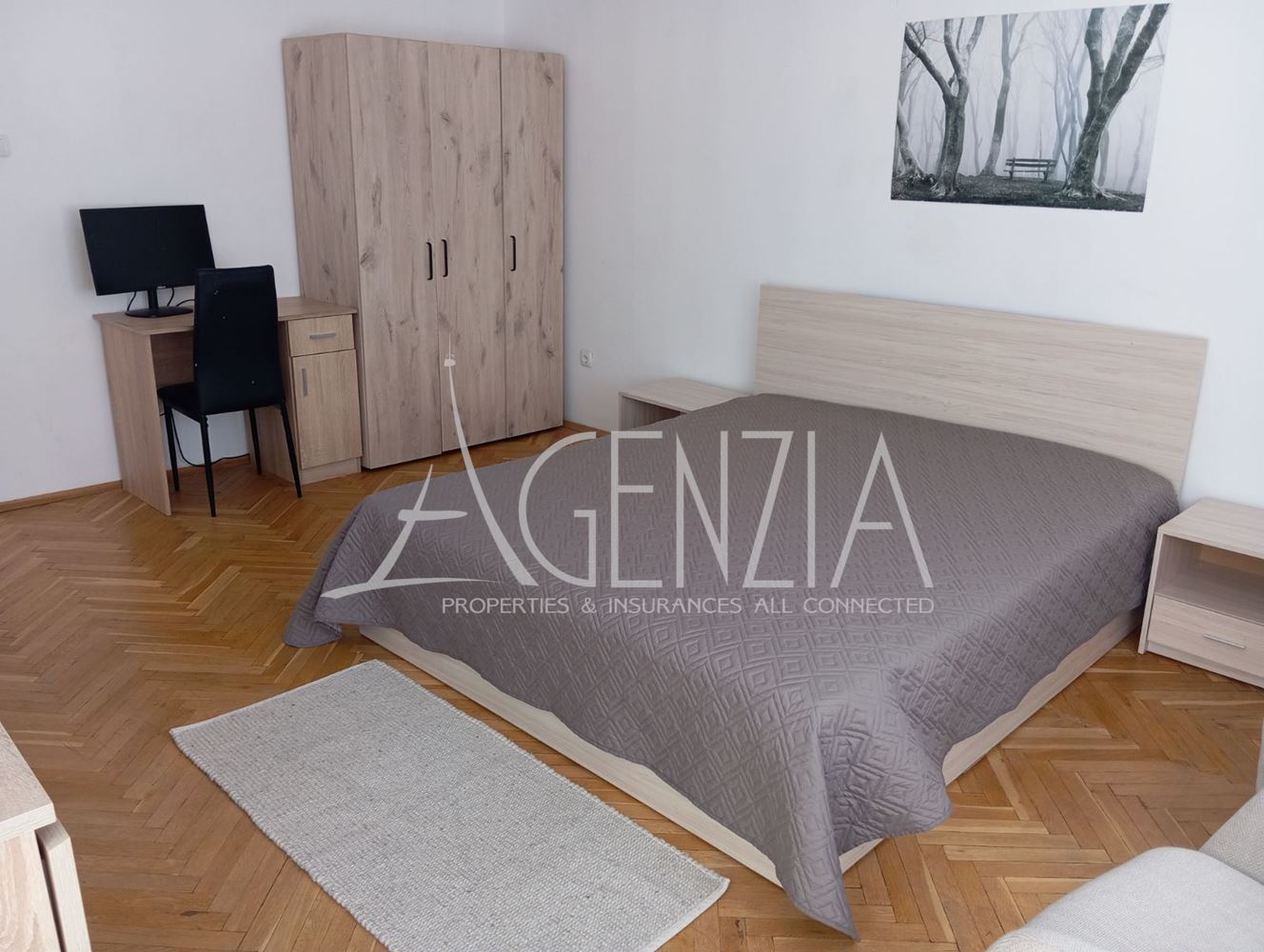 One-bedroom apartment for rent on Vitosha Blvd."