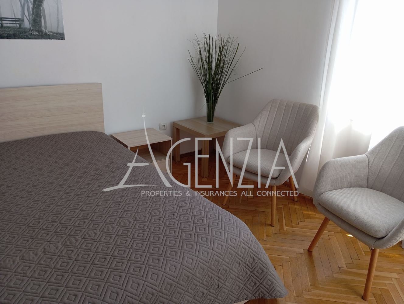 One-bedroom apartment for rent on Vitosha Blvd."