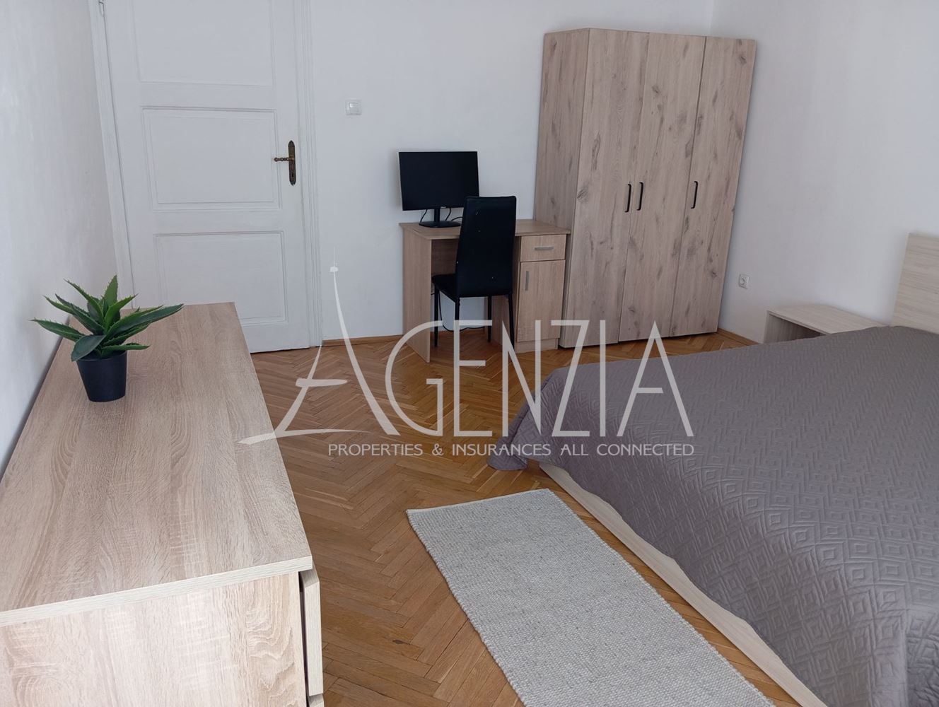 One-bedroom apartment for rent on Vitosha Blvd."