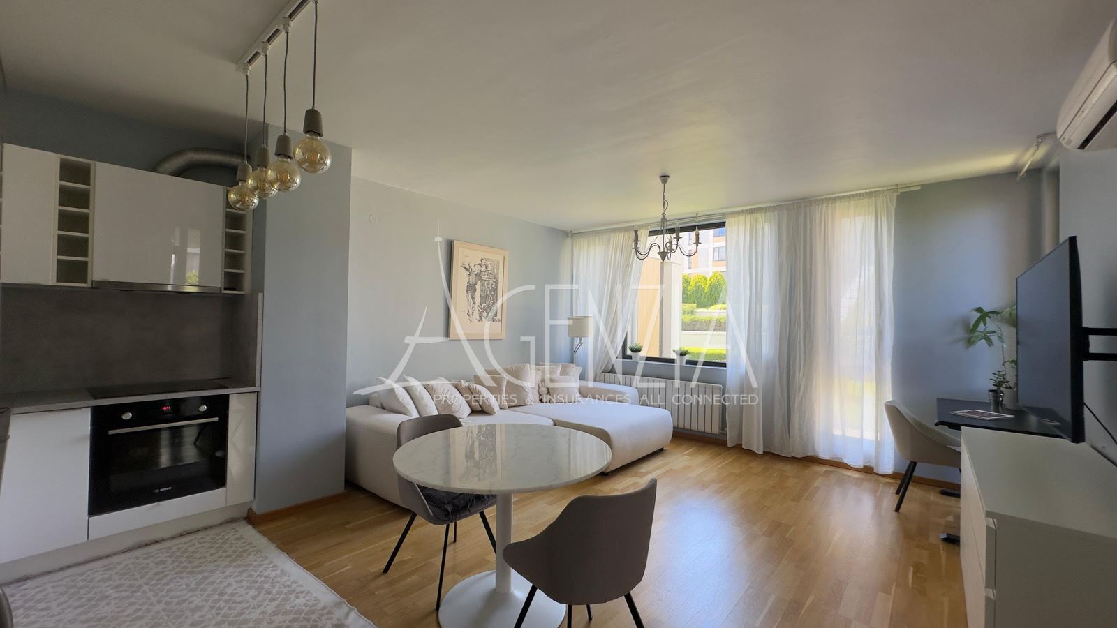Duplex apartment in. One bedroom apartment with two bedrooms