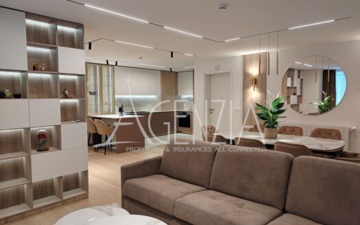 Luxury 3-bedroom apartment for rent with a private yard in the Iztok neighborhood