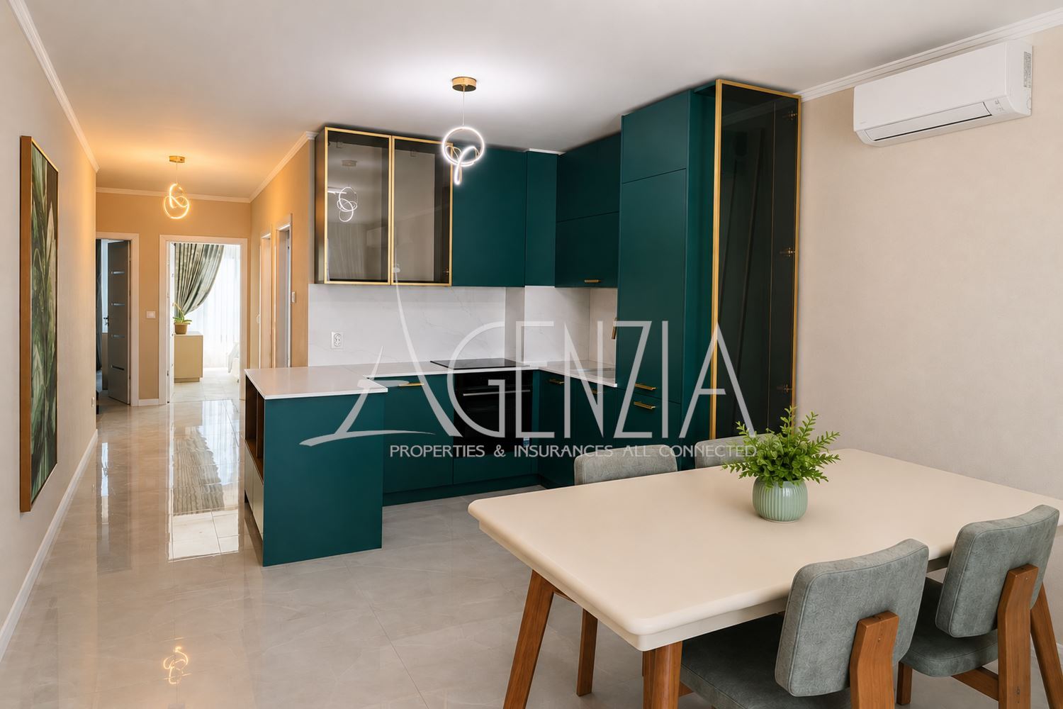 An exceptional two-bedroom apartment in Teatralna Park Residence