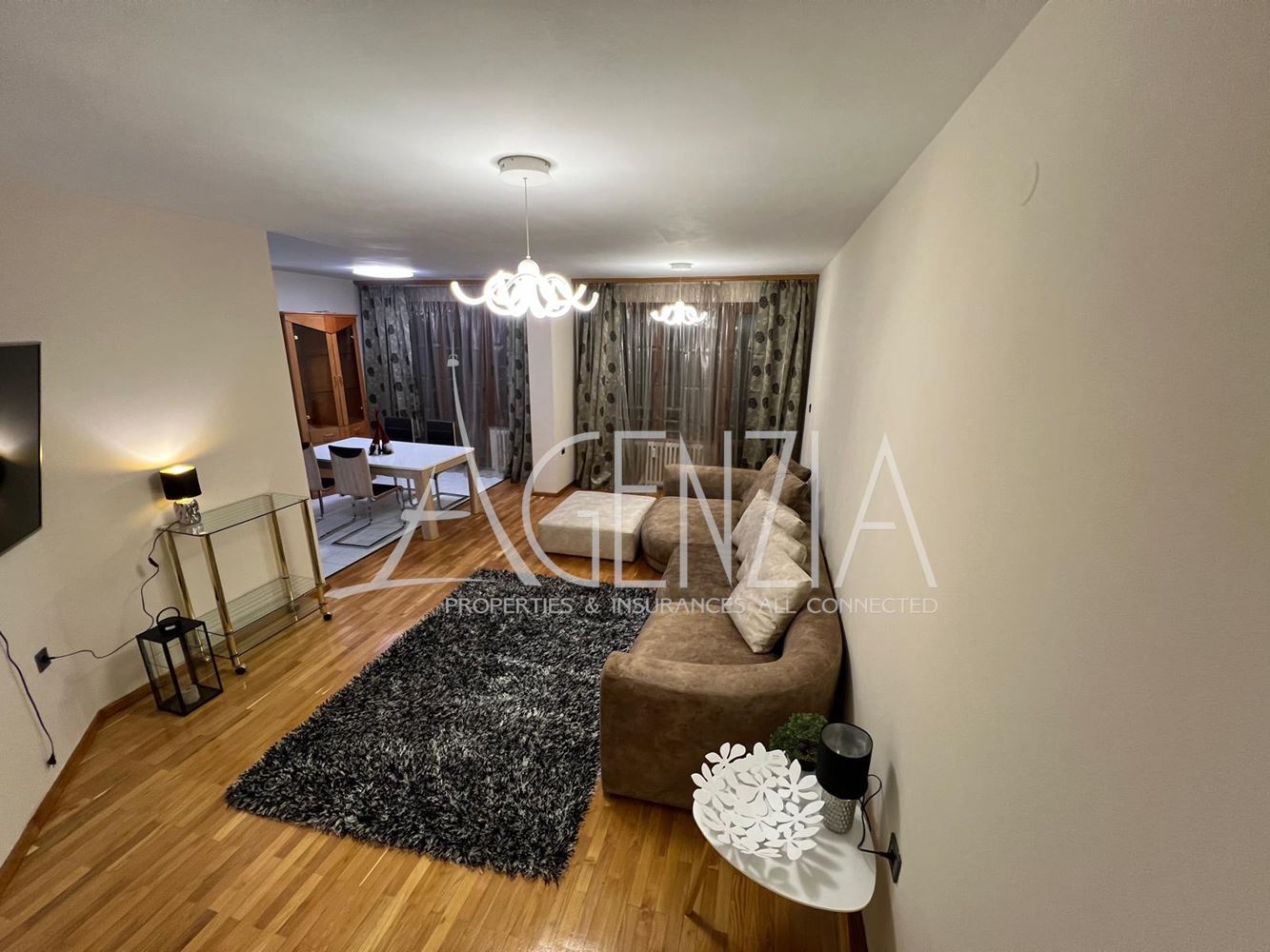 Spacious two-bedroom apartment with a garage in the Lozenets neighborhood