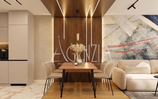 Luxury one-bedroom apartment with Smart Home technology and a double underground parking space in downtown Sofia