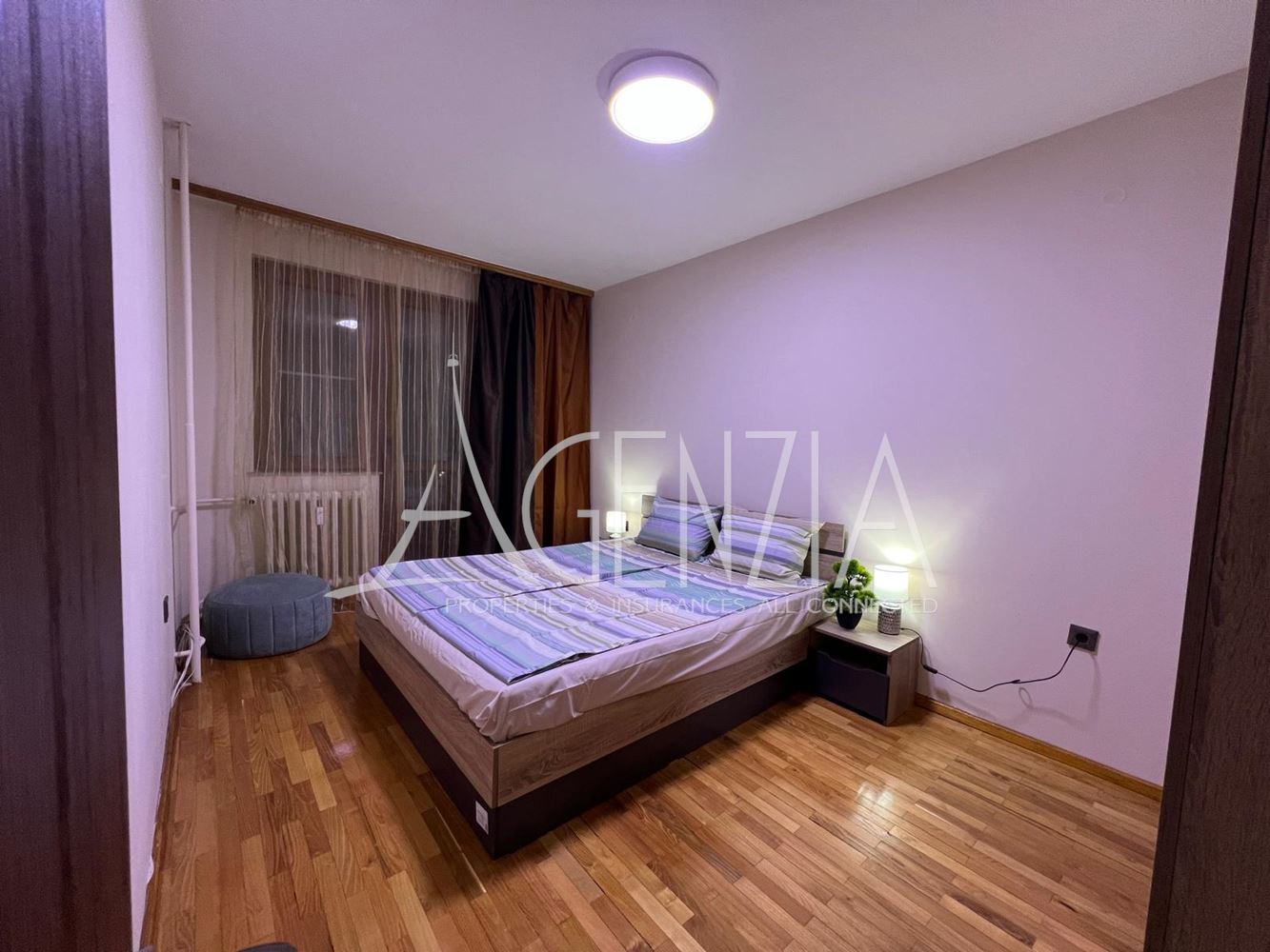 Spacious two-bedroom apartment with a garage in the Lozenets neighborhood